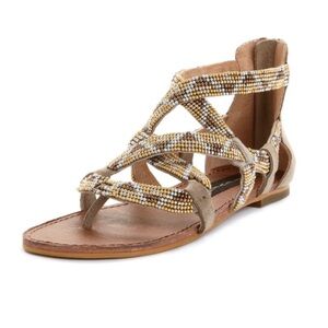 Steven by Steve Madden Sariah Beaded Gladiator Sandal